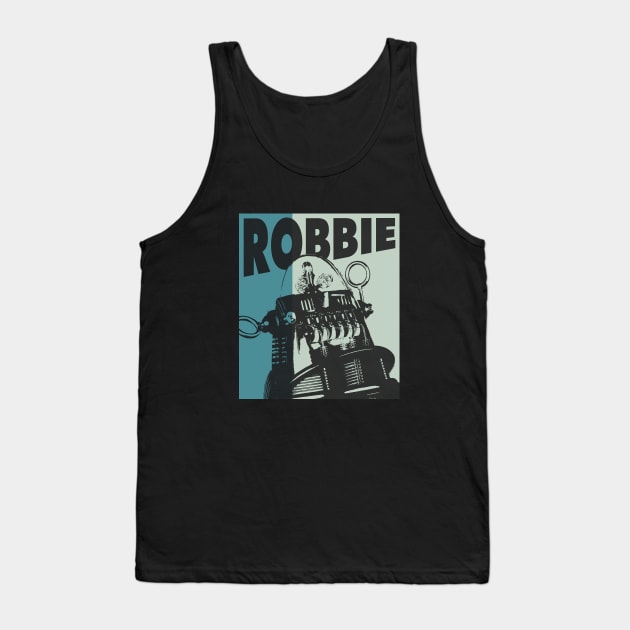 Robbie the Robot by Buck Tee Original Tank Top by Buck Tee